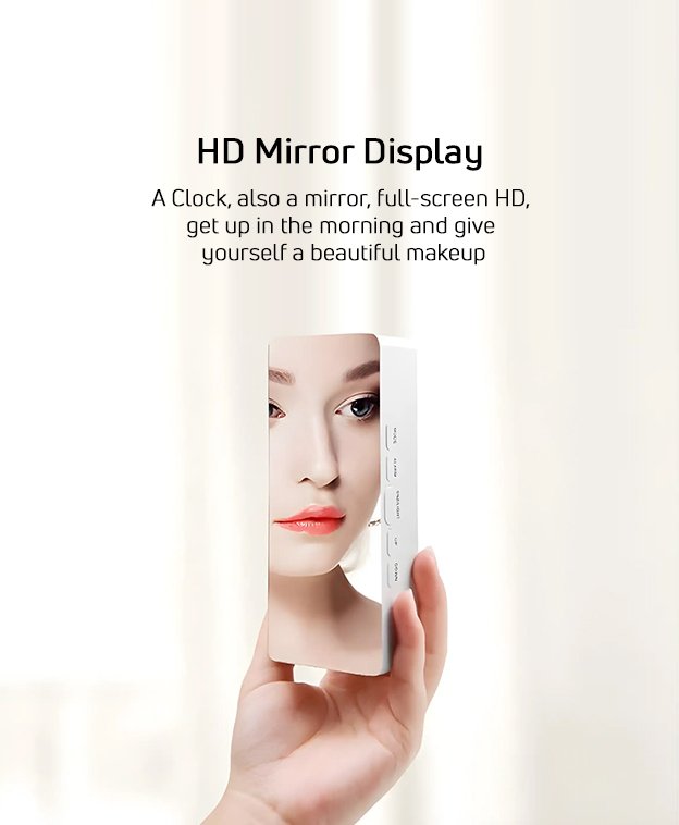 Mirror LED Clock - Image 2