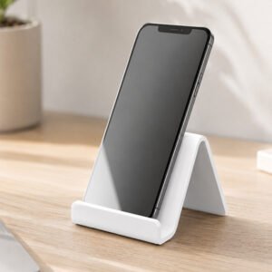 Plastic Phone Holder White
