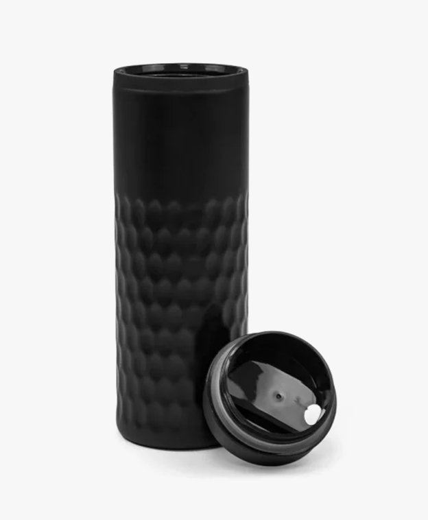 Double Wall Stainless Steel Tumbler with Lid & Metal Straw, 500ml - Image 4