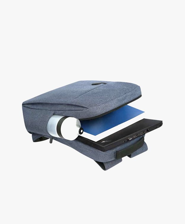 Antimicrobial Everyday Backpack-Blue - Image 2